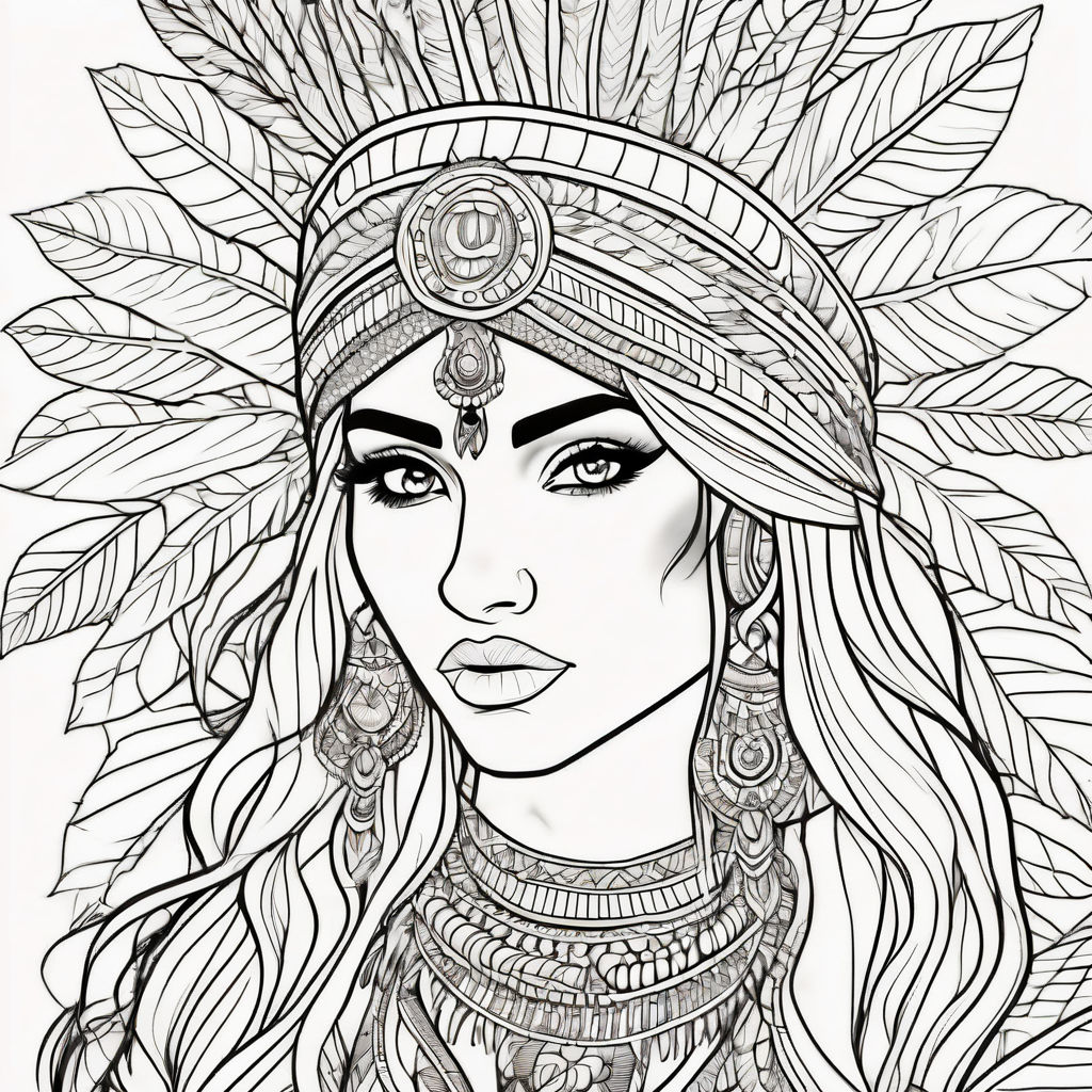 african american girl coloring pages