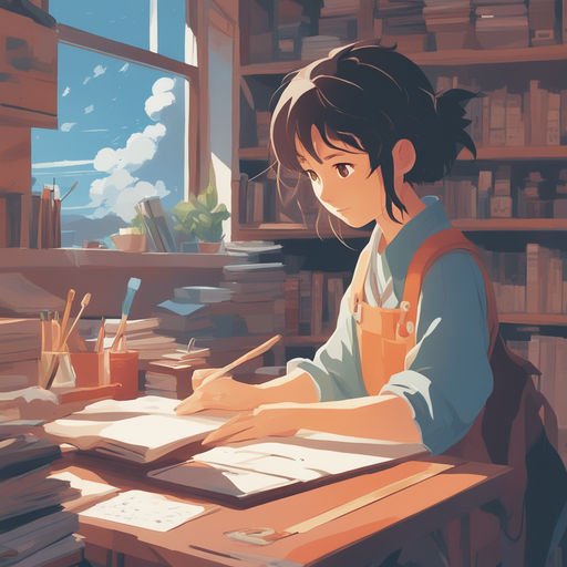 aesthetic anime] study music 🌼 lofi hip hop chill 🌼 calm music to study  to / music to work to🌼 - YouTube