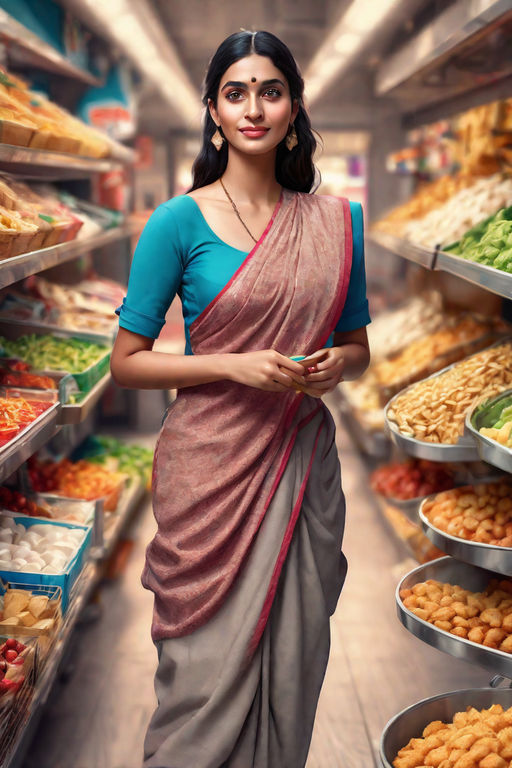 89,000+ Indian Woman Wearing Saree Pictures