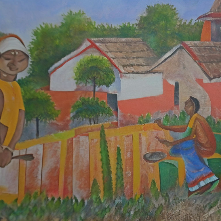 Indian Artist Prakashan Puthur Creates Stunning Watercolor Paintings Of  Village Life