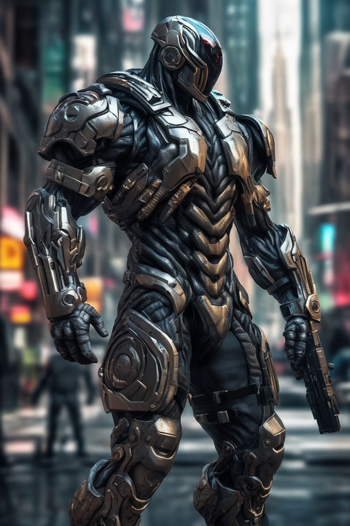 sci fi armor male