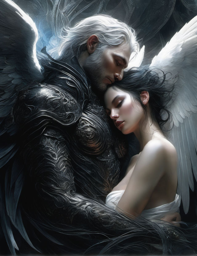 angel and demon love