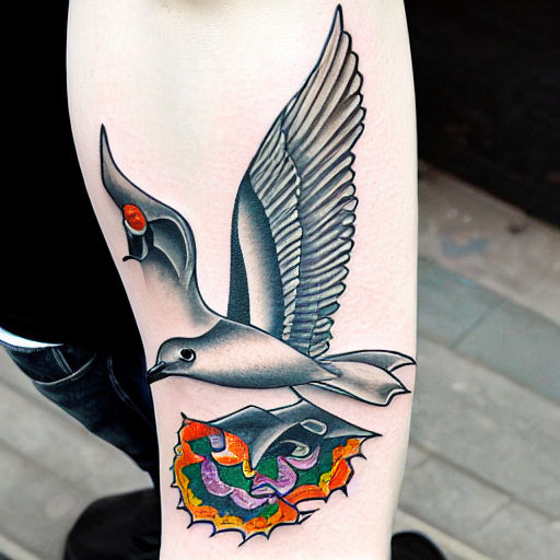 Seagull | Tatyou Removable Tattoos