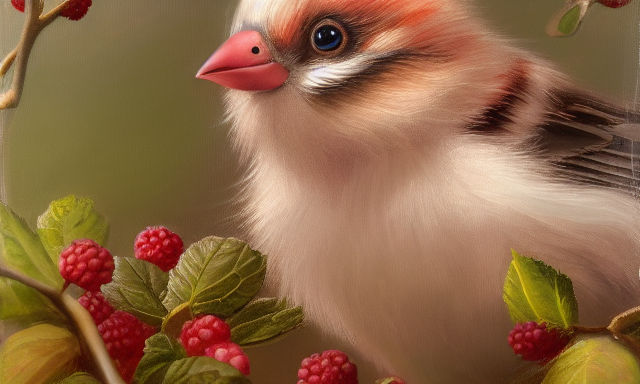 Cute Juvenile Cardinal - Diamond Paintings 