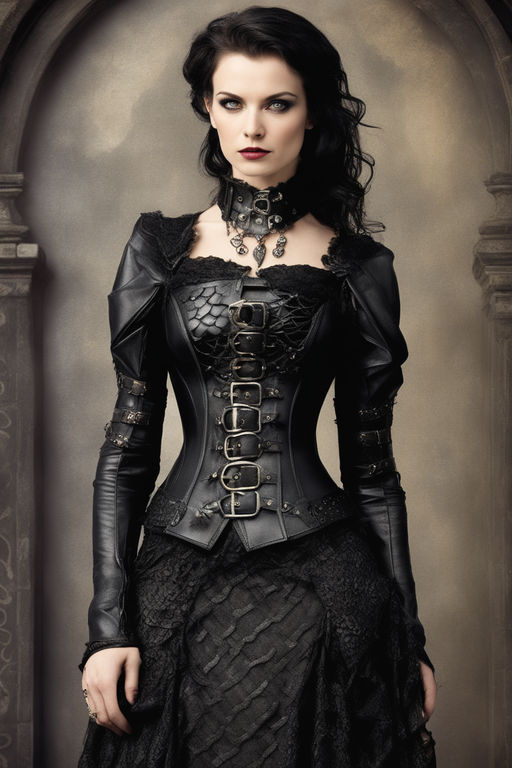 and gothic style. Take inspiration from tight corsets - Playground