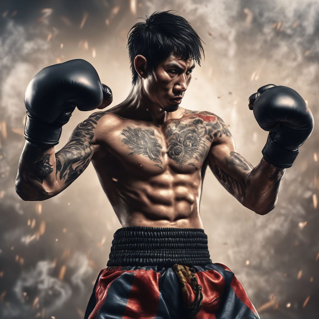 muay thai fighter wallpaper