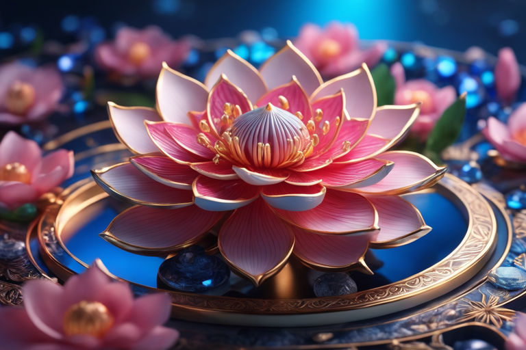 Fantasy Girl Lotus Candle Wallpaper iPhone Phone 4K #2180f