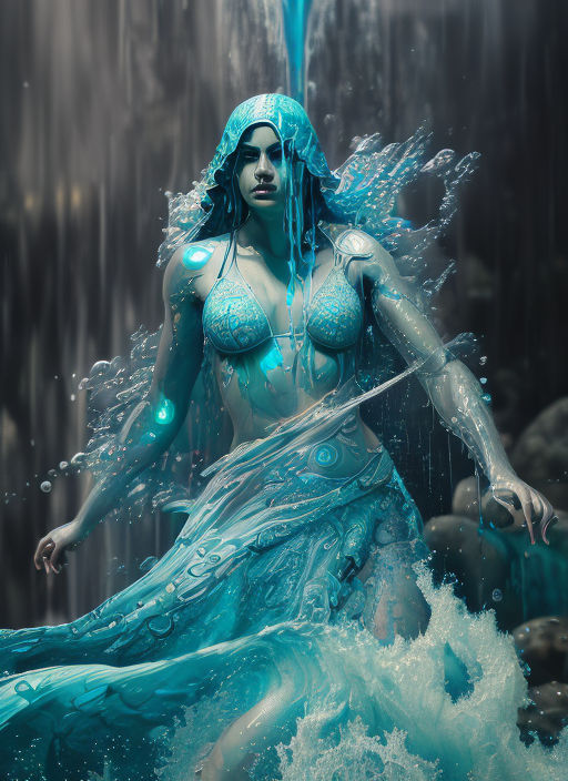 female water elemental hot