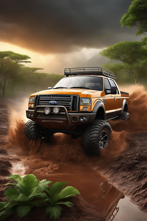 lifted ford trucks wallpaper