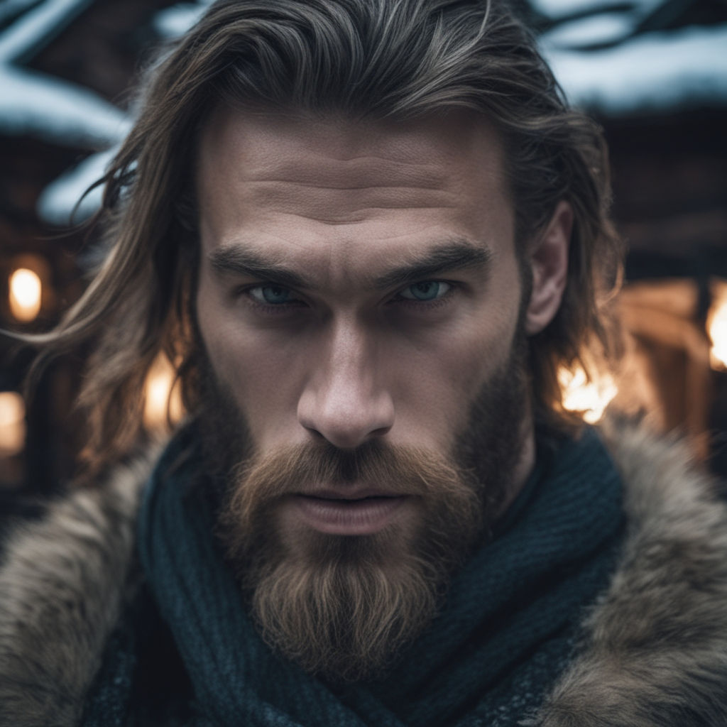 Giga Chad Sensuous Leather Man Very Dominant Piercing Eyes Unshaved  Extremely Hairy Wicked Handsomeness Strong Nose Bridge Anatomically Correct  Hyperrealistic Black Body Hair High Coherence · Creative Fabrica