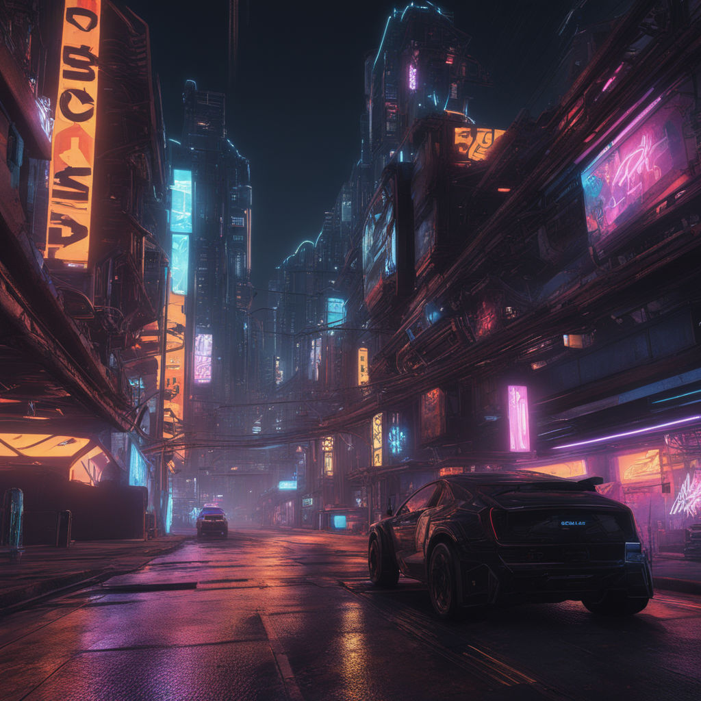 Cyberpunk 2077  Night City - Midnight Ads (Wallpaper Engine) on Make a GIF