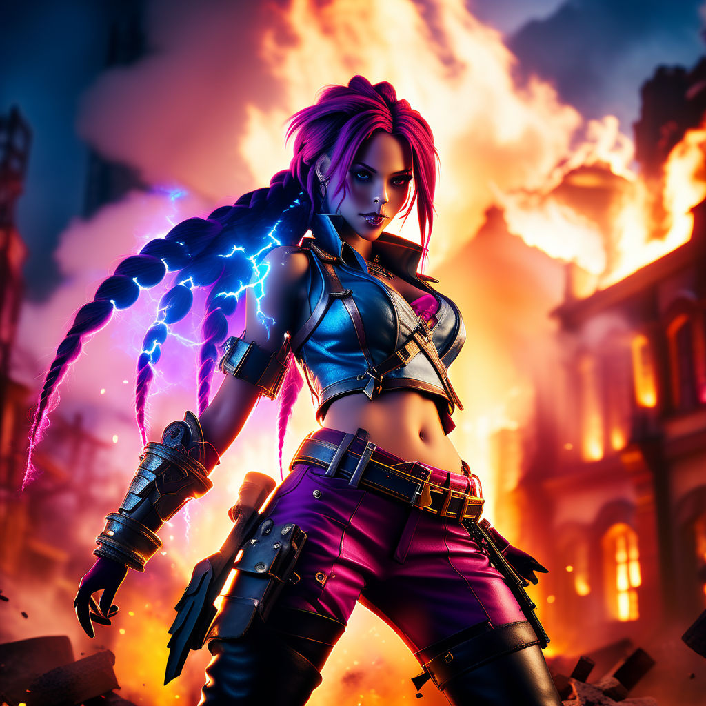 Jinx-League of Legends - Playground