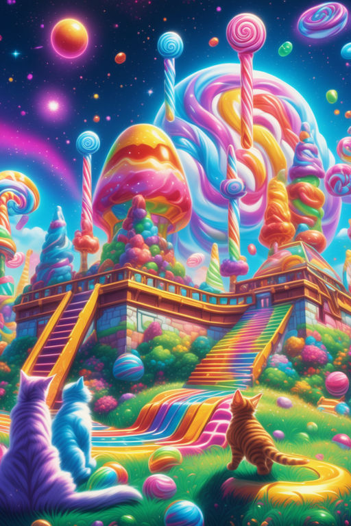 Candyland backgrounds, candy shop HD phone wallpaper | Pxfuel