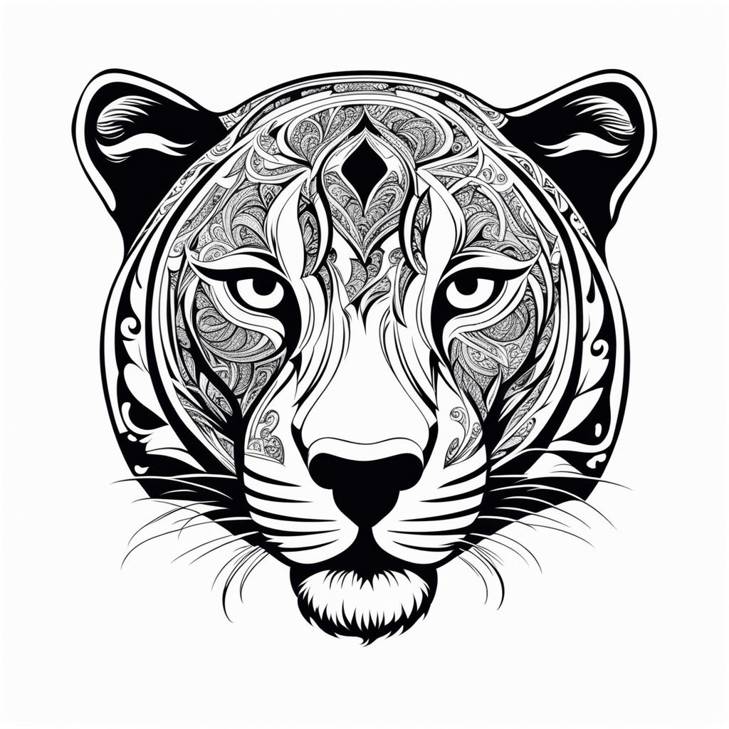 Tiger Tattoo, Simple design 