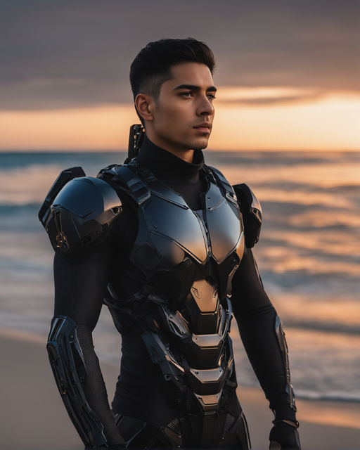 futuristic bathing suit armour - Playground