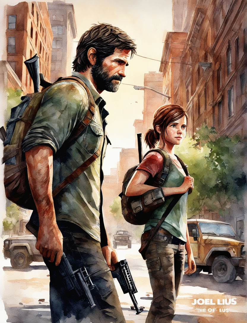 ArtStation - The Last of Us Part I - Joel & young Joel