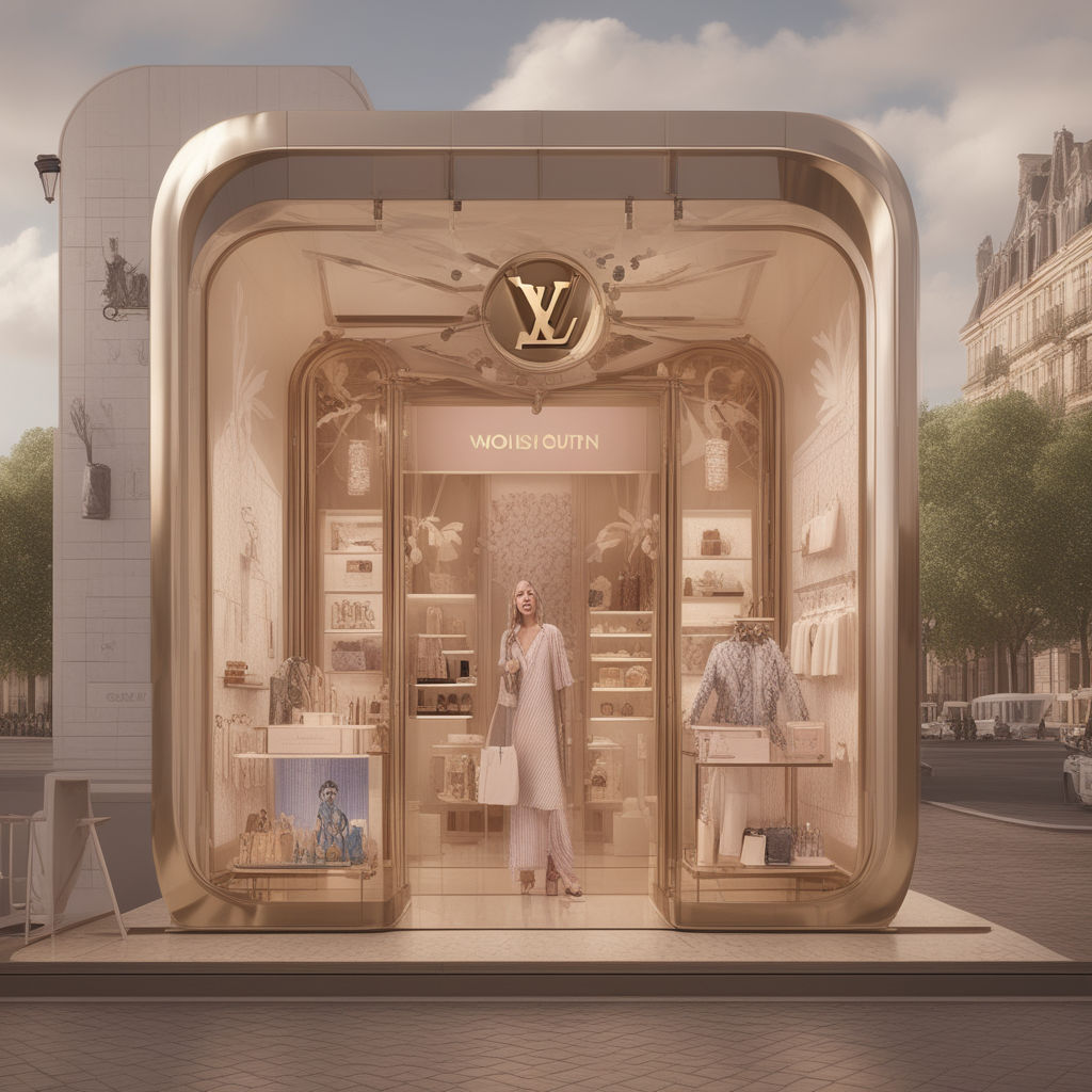 ArtStation - Louis Vuitton Window Display