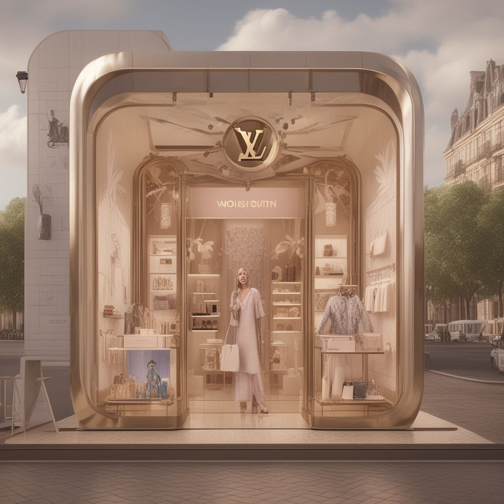 ArtStation - LOUIS VUITTON - STOREFRONT