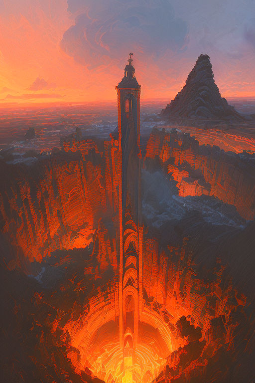 eye of sauron tower wallpaper