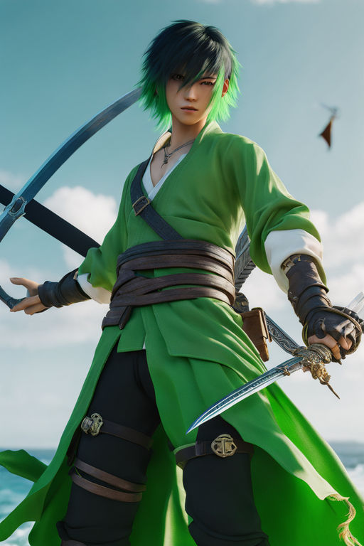 roronoa zoro in super smash bros - Playground