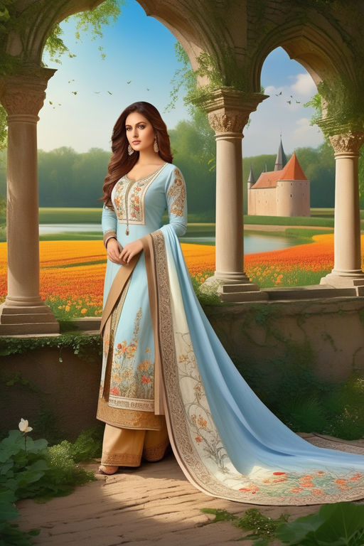 Premium Punjabi Salwar Kameez Bollywood Style Readymade Kurti, Pakistani  Patiala Salwar Designer, Women Indian Straight White Yellow Color - Etsy