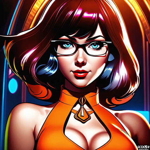 Velma From Scooby Doo Anime, by roots love manga anime digital media  drawings velma from sc…