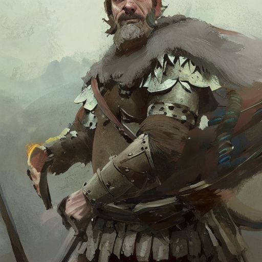 ArtStation - Celtic Warrior Chieftain