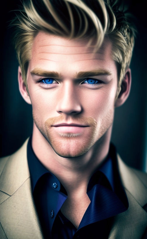 ice blue eyes men