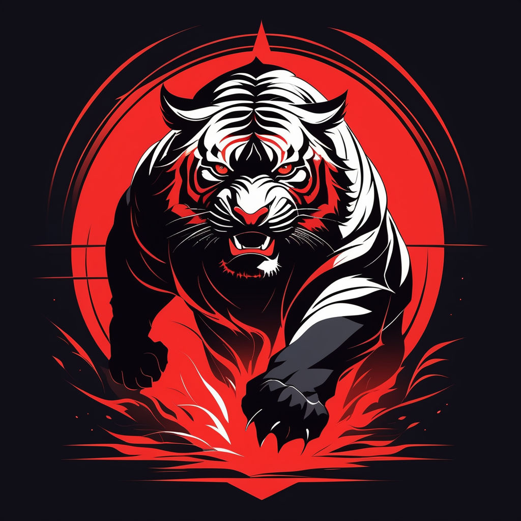 Free tiger logo - Vector Art