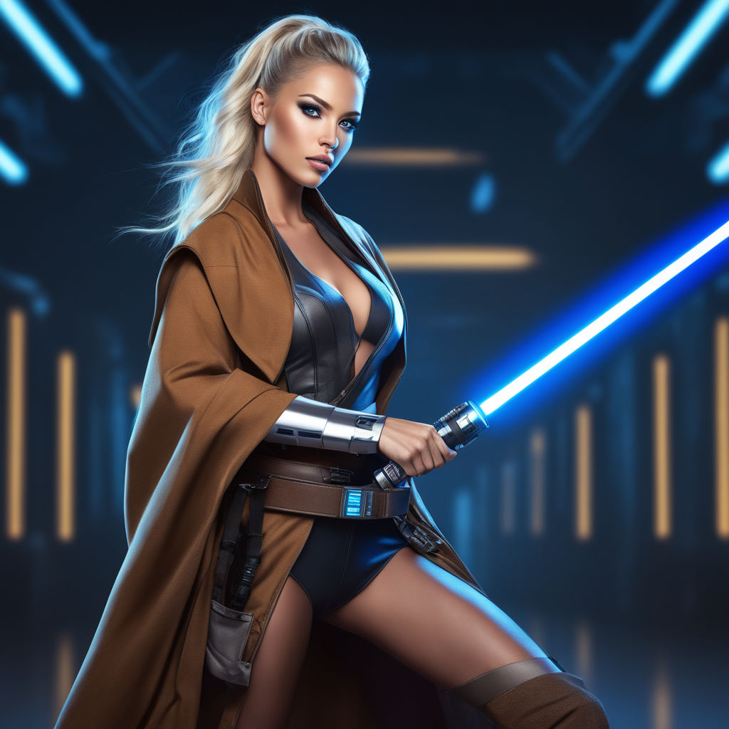 star wars female jedi knight