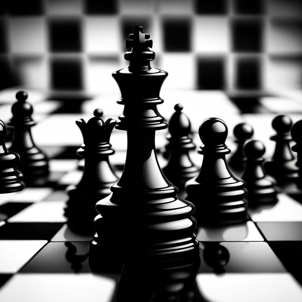 Black And White Chess Board With Smoke On The Floor Background, Picture Of  Chessboard, Chessboard, Game Background Image And Wallpaper for Free  Download