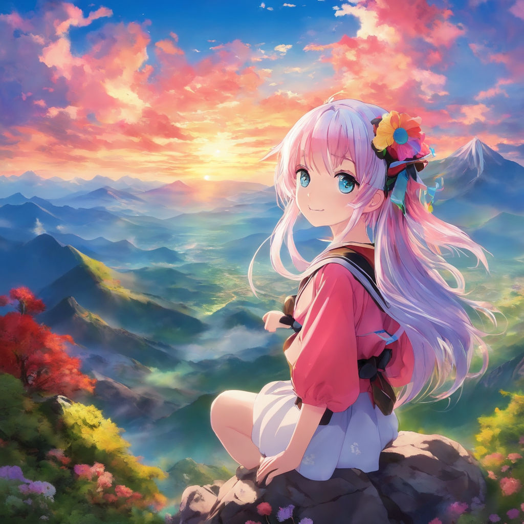 Cute anime beautiful girl Wallpaper Download | MobCup