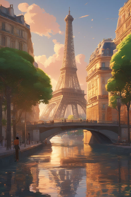 ArtStation - 202 Anime Paris City