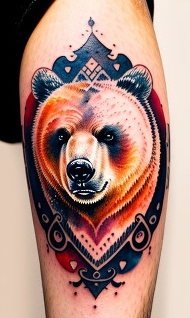 Tattoo uploaded by Barabas Joco • Bear ✓ • Tattoodo