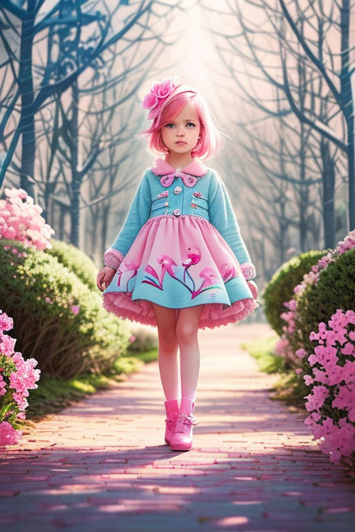 Outfit by Melanie - Babygirl pretty in pink princess Fit!