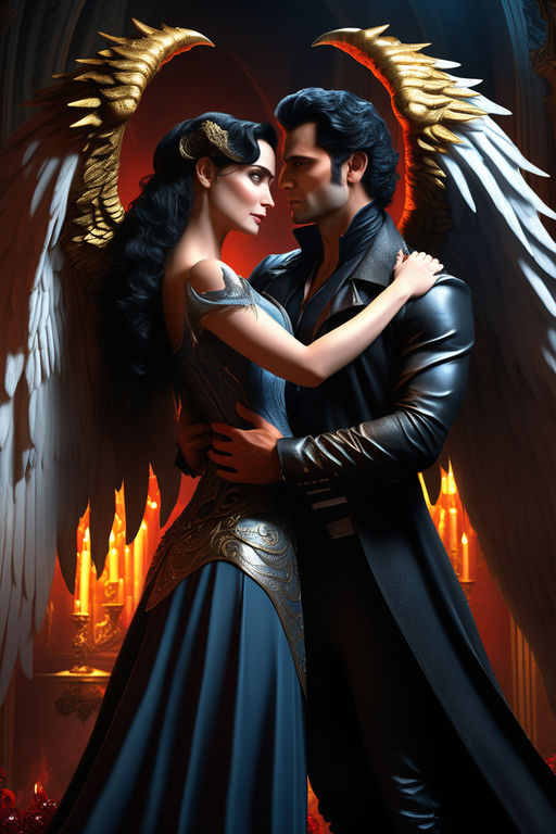 Forbidden Love, An angel and demon fall in love with each o…