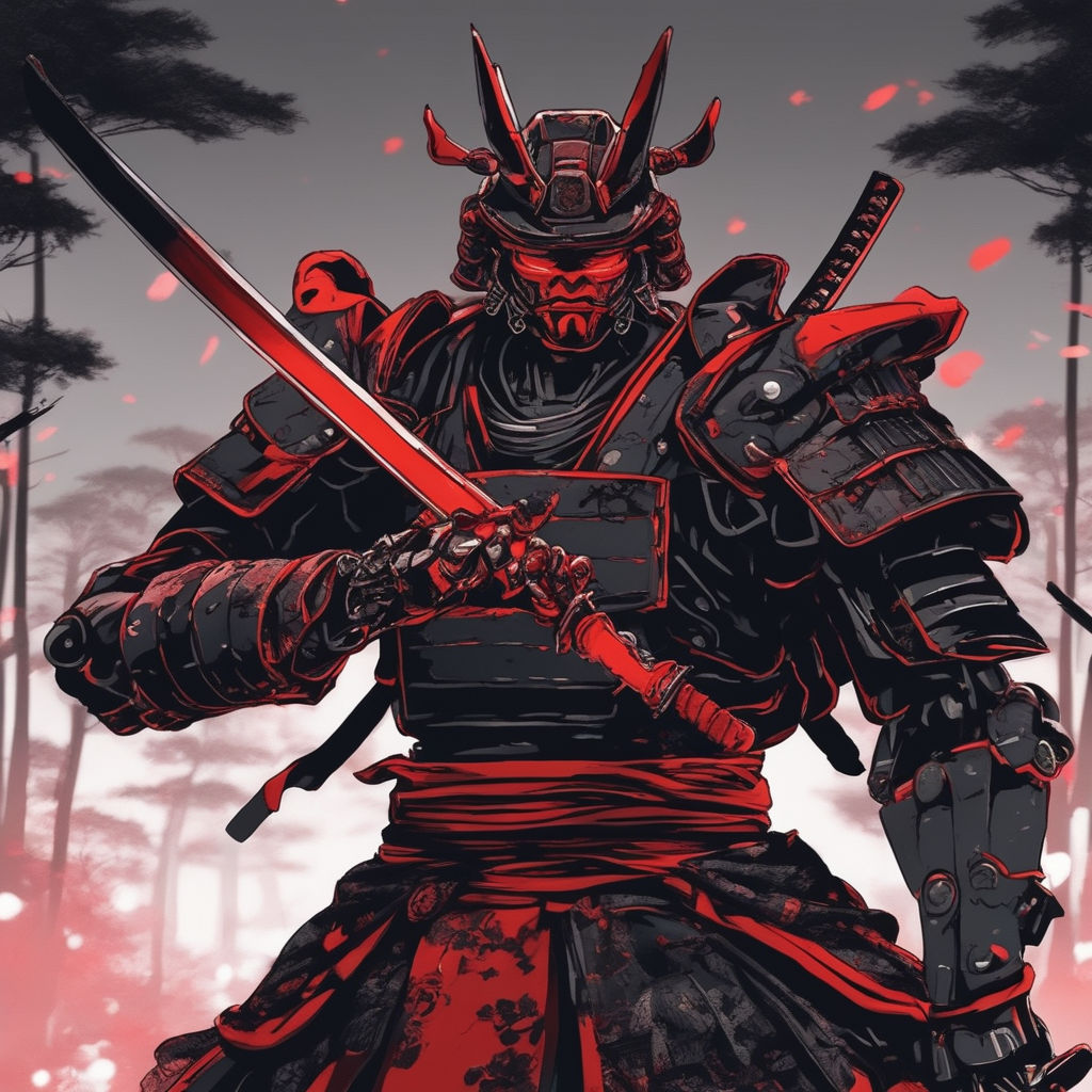 Armadura samurai: fotografía de stock © evdoha #4457401