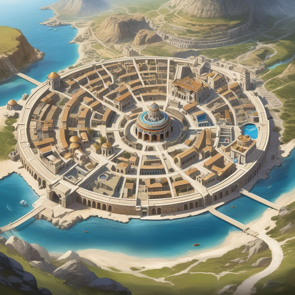 atlantis city map