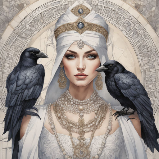 The Goddess of Ravens by Wesley-Souza on DeviantArt