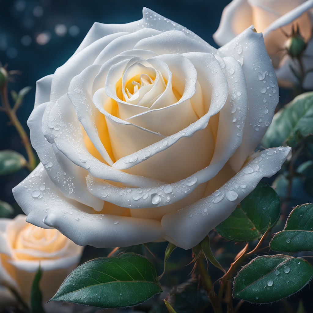 beautiful white rose flower wallpaper