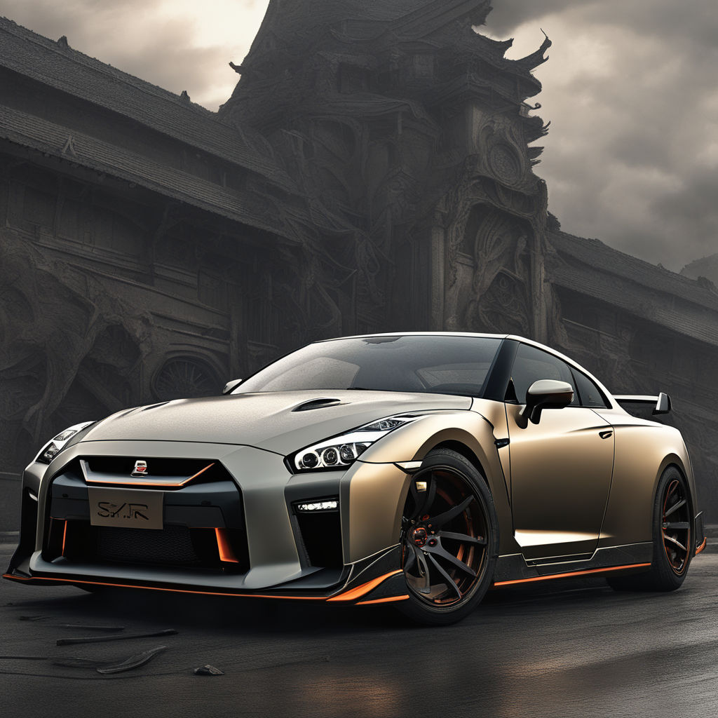 ArtStation - Nissan Skyline R36 GT-R