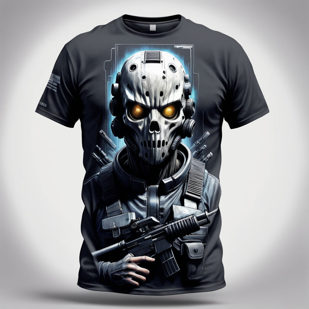 Call of Duty Ghosts Cover Art T-Shirt 