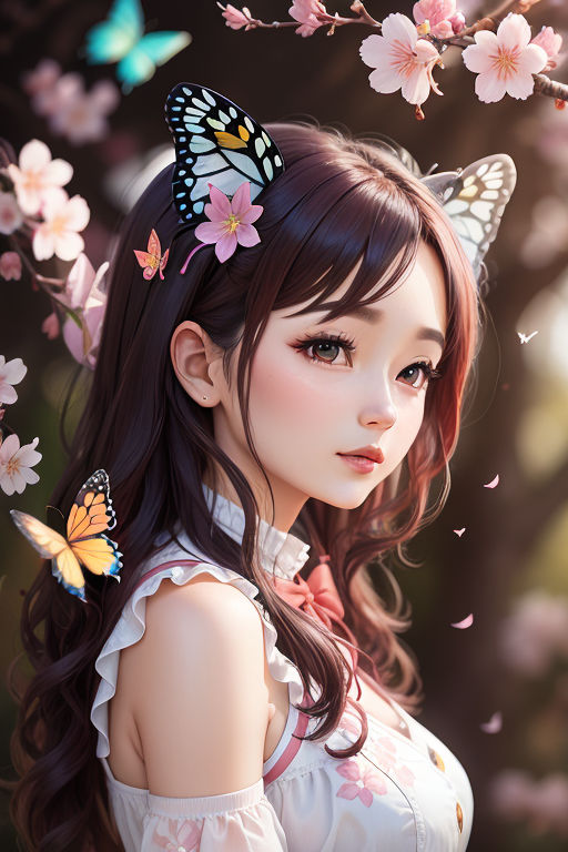 HD wallpaper anime beautiful cute girl luo tianyi  Wallpaper Flare