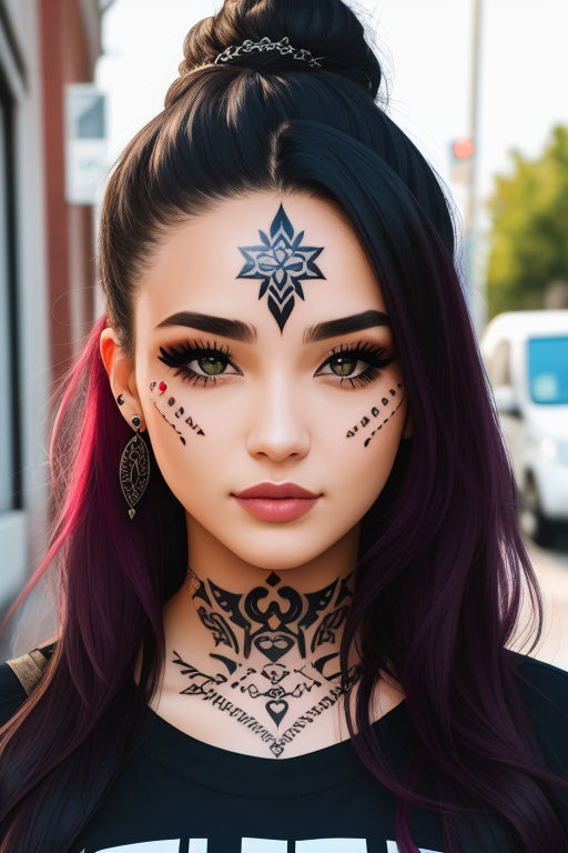 Discover more than 83 simple small face tattoos female latest  thtantai2