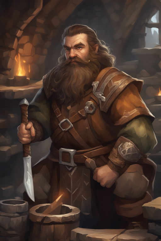 dwarf hunter art