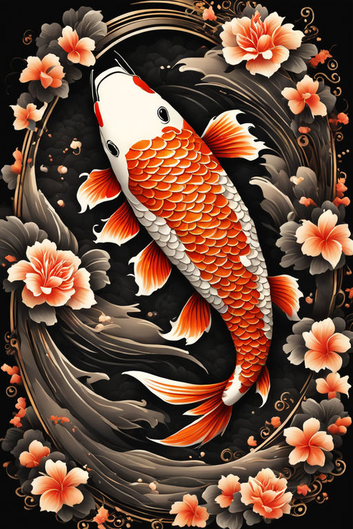 japanese koi fish tattoo wallpaper