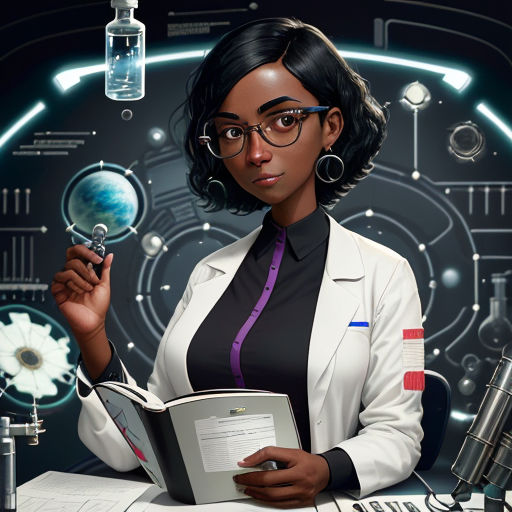 scientist concept art