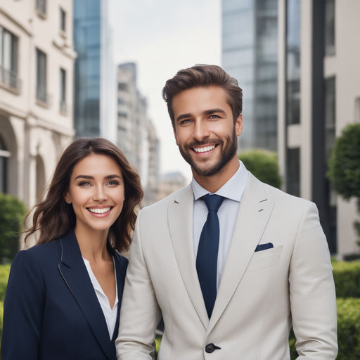 AI generated business woman with glasses poses behind gray background,  35818328 Stock Photo at Vecteezy