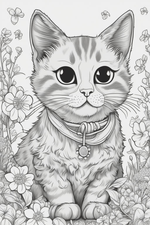 Free Cute Kawaii Coloring Pages for Kids