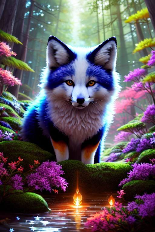 24 Red And Blue Fox Wallpapers  WallpaperSafari